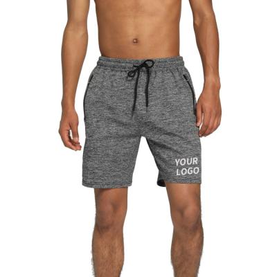 China High Quality Anti-Wrinkle 7' Inch Spandex Workout Shorts Mesh Fitness Mens Gym Shorts With Pocket for sale