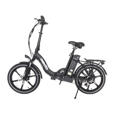 China Hot Selling Stage Israel CE/EN/TUV Aluminum Alloy Wheels 48V Lithium Battery 20 Inch Mini Folding Electric Bike For Girls for sale