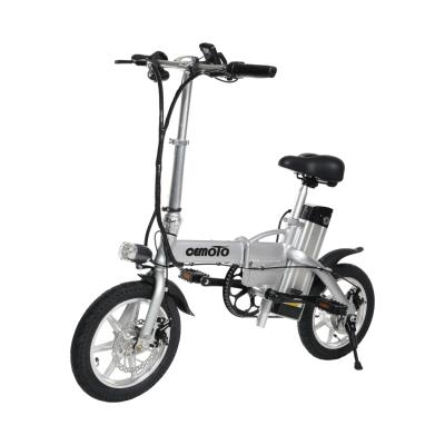 China Popular Foldable 14 Inch E-Bike 48V 250W 350W EU Aluminum Alloy Single Speed ​​Mini Alloy Wheels Gears Electric Folding Bicycle for sale