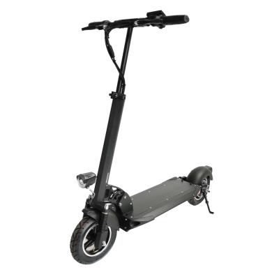 China 10 inch unisex adult folding e scooter 500w electric scooter full suspension lithium battery 48v brushless motor for sale