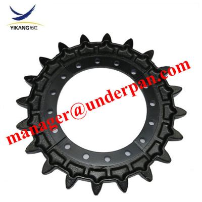 China Crawler dumper rubber track undercarriage speocket assy MST 1500 sprocket for sale