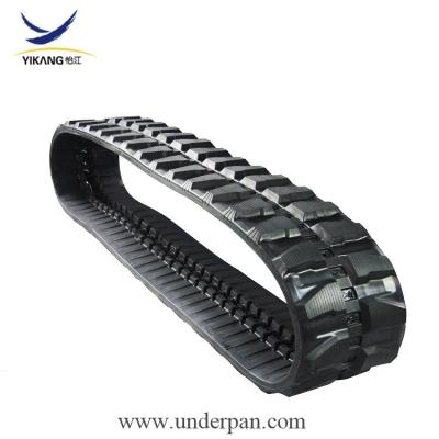 China 400x72.5x70W rubber track for excavator drilling rig crane undercarriage parts for sale