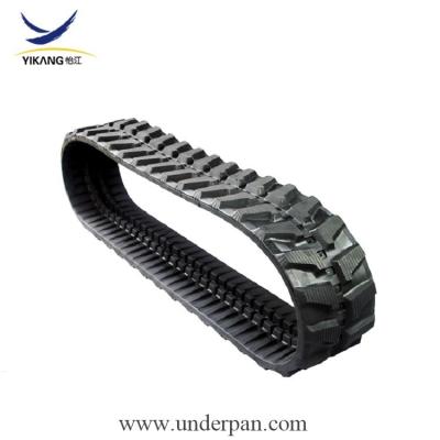 China 300x55x82 rubber track for excavator drilling rig crane undercarriage parts for sale