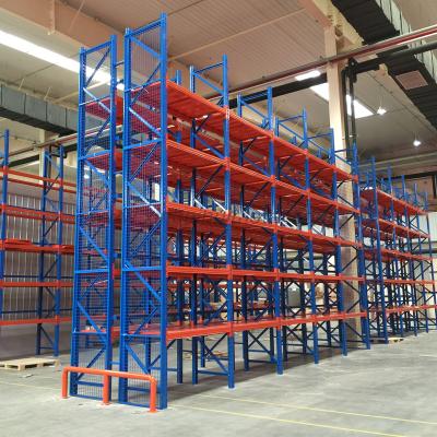 China Hottest Corrosion Protection Heavy Duty Warehouse Pallet Rack For Wooden Laying Or Metal Board for sale