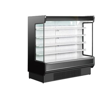 China Single-Temperature Open Supermarket Air Curtain Refrigerator With 5 Layers for sale