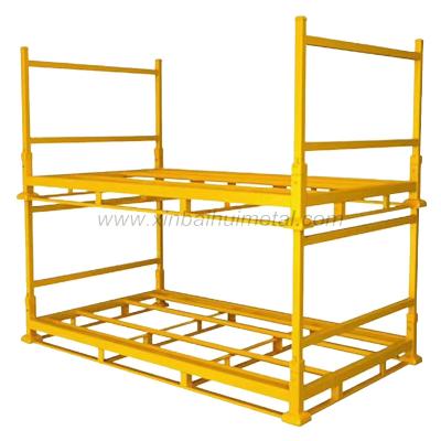 China Metal Cloth Trolley Cloth Shelf Stacking High Shelf Hardware Packing Products Pipe Transportation Turnover Rack Customized for sale