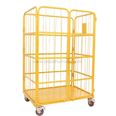 China Metal logistic cart for loading items for sale