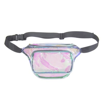 China Water Proof Waist Bag Transparent Multifunctional Outdoor Sports Cross - Body Chest Bag PVC Cosmetic Bag for sale