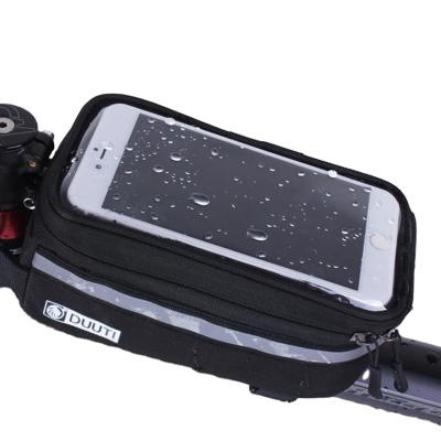 China Water Proof Front Bag Bicycle Nylon Waterproof Cycle Bags Bike for sale