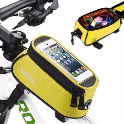 China Water Proof Outdoor Travel Bike Storage Bag Front Bicycle Front Bags Recycling Saddle for sale