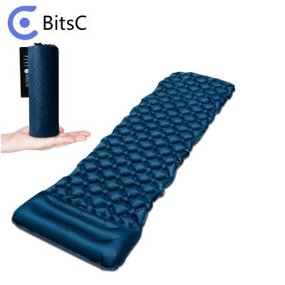 China Factory Price Inflatable Blow Up Sleep Pad Inflatable Camping Sleep Pad Rising Mattress for sale