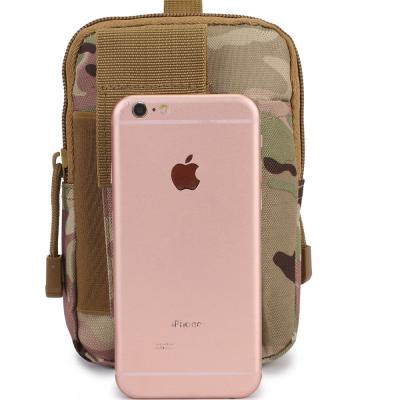 China Outdoor Tactical Packet Bag Outdoor Tactical Waist Belt Pouch Molle Waist Pouch Military Iphone Pouch for sale