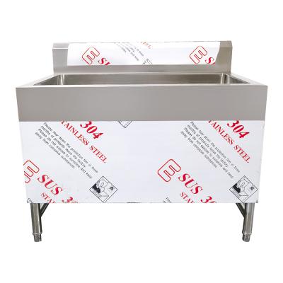 China Environmental Material Large Capacity Sink With Stainless Steel Separation Hospital Swimming Pool Medical Stainless Steel Sink for sale