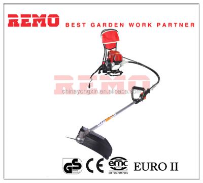 China Zhejiang 38cc RM-KBC-GX35 Gasoline Backpack Xinya Ignition Coil Grass Cutter 450ml for sale