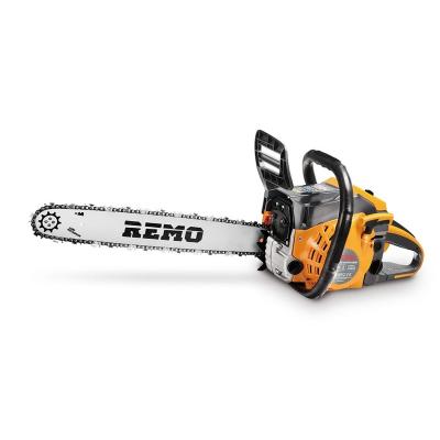 China NEW DESIGN 2-Stroke 2020 NEW DESIGN 2-Stroke Chainsaw Wood Cutting Machine Gasoline Chainsaw 5200 REMO Brand 62cc for sale