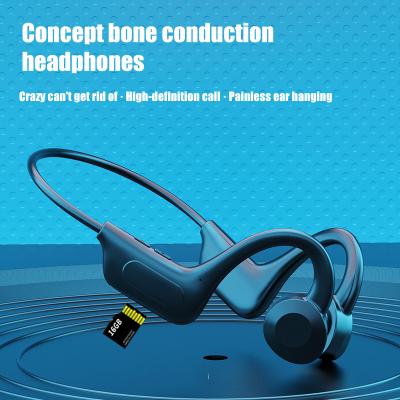 China Portable Earphone Wireless, Auriculares Blue Tws Earbuds Wireless Tooth Earphone Sports Headset Bone Conduction Earphones With TF Card for sale