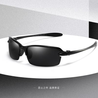 China Fashion sunglasses 2021 new fashion driving day and night polarized protective sunglasses outdoor riding sunglasses for sale