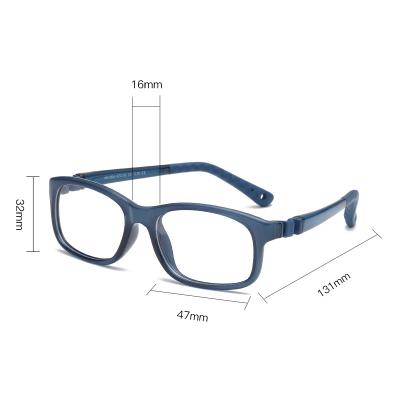 China 2022 wholesale sports children's optical sight glass men's and women's fashion All-match removable single elasticity can match myopia for sale