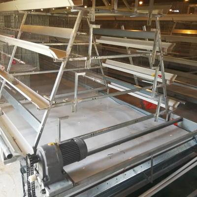 China Complete Automatic Farms A-frame Poultry Farming Equipment System For Chickens Cage for sale