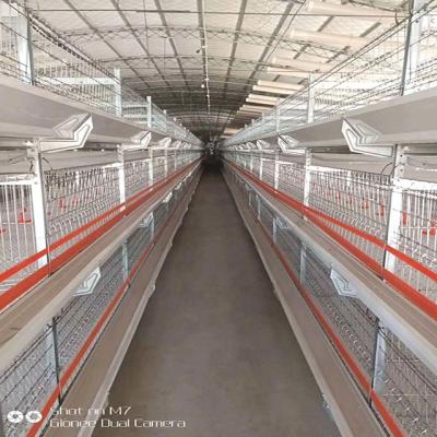 China Breeds Best Seller Commercial H-Type Fully Automatic Country Layers Houses Cage System For Poultry Farming Equipment Chicken Cages for sale