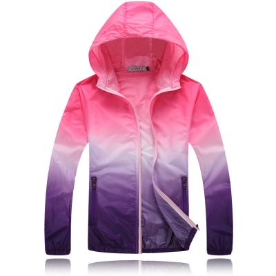 China Viable Lovers fashion zipper casual hooded jackets slim fit sports jacket outdoor anorak for women and men for sale