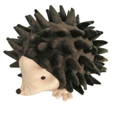 China plush factory sale the 35 cm classic animal hedgehog plush toys with cheap price but high quality for sale