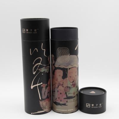 China Recycled Innovative Packaging Materials Box Cardboard Paper Tube Packaging For Luxure Wine Box for sale