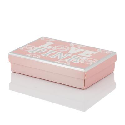 China Eco Friendly Custom Printing Packaging Folding Paper Luxury Recyclable Customize Box Small Box Package Pink Gift Box Packaging for sale