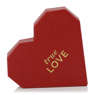 China Embossed Recyclables Foil Creative Customized Unique Luxury Heart Shaped Gift Paper Box Packaging For Cosmetics for sale