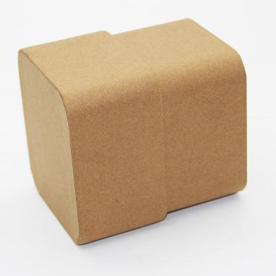 China Recycled Materials Kraft Cardboard Customized Square Paper Tube Packaging Box Paper Tube Packaging for sale