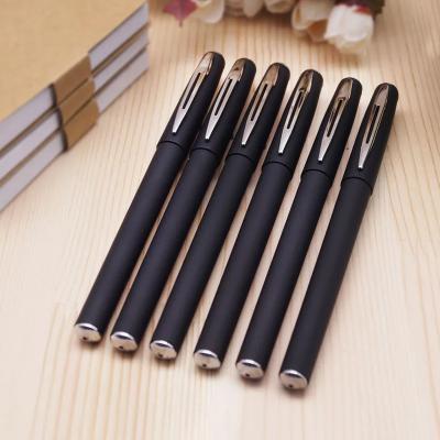 China Normal High Quality Pens Logo Imprint Gel Pen Custom Gel Ink Rubber Finish for sale