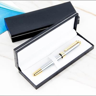 China Promotional Ink Pen Gift Pen Luxury Customized Logo Executive Signature Metal Roller Set With Box for sale