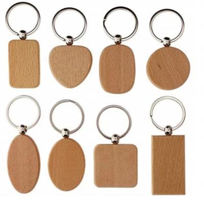 China Custom Engraved Europe Logo Heart Shape Blank Wooden Key Chain Custom Engraved Key Chain for sale