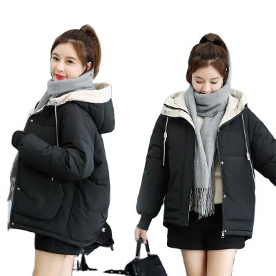 China Wholesale Anti-wrinkle Anti-wrinkle down Korean loose cotton-padded winter jacket 2021 new style thickening women's cotton-padded jacket for sale