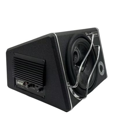 China Car Audio Speaker System 10 Inch Large Refit Car Subwoofer 120W Power Car Audio Subwoofer With Box And Amplifier for sale