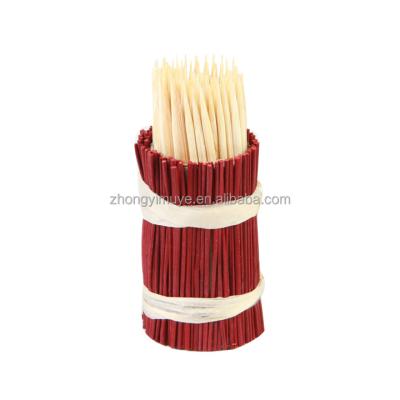 China Disposable best selling high quality bamboo dental floss bamboo toothpick for sale