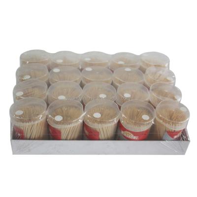 China Best Selling Disposable Decoration New Year Natural Bamboo Toothpicks for sale