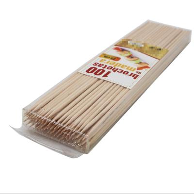 China Easily Cleaned 2021 Tender Bamboo Food Stick Skewer Barbecues On Big Sale for sale