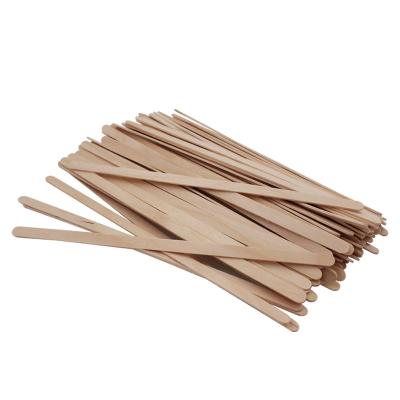 China 100% disposable wooden stocked birchwood ice cream sticks wholesale for sale