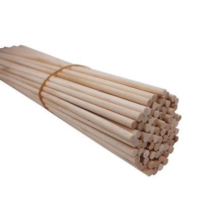 China China hot sale natural birch made fancy round wooden sticks for craft for sale