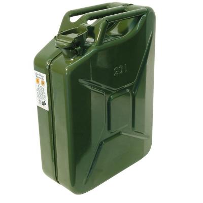 China 20L Gasoline Gasoline Oil Kerosene Army Type Container Jerry Can for sale