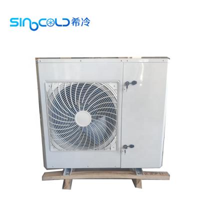 China Fast Shipping Hotels 4HP 380V Hot Selling Box Shaped Condensing Unit For Cold Room for sale