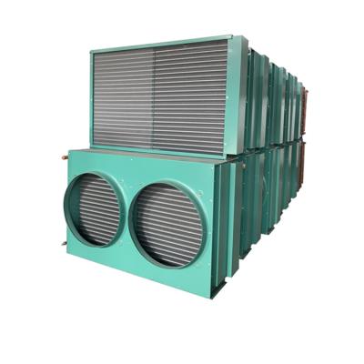 China High Efficiency Commercial Cold Room Refrigeration Air Cooled Condenser Copper Tube And Aluminum Fin Condenser for sale