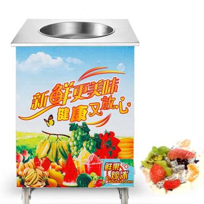 China Manufacturers Gelato Maquina De Faze Machine Sorvete Gelo Dondurma Makinesi Para Hacer Helados Duro Fritos de Fried Helado Ice Cream Roll of Hotels for sale