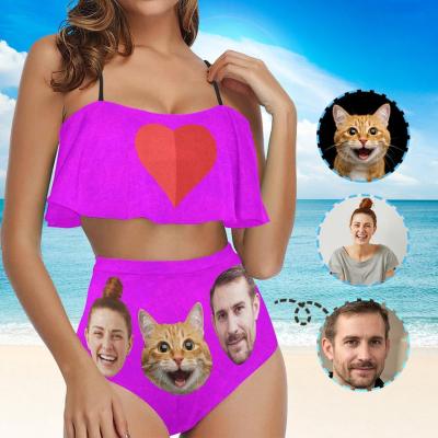 China 2022 Antibacterial Custom Designer Bathing Suit Cover Up Bikini Inspired Swimwear Econyl Swimwear Luxe for sale