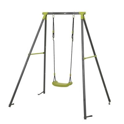 China 2021 Best Selling Cheap Kids Modern Outdoor Playground Equipment With Swing Safety Belt for sale