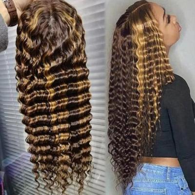 China Brazilian Remy Human Hair Bundles Curl P4/27 Ombre Curly Virgin Hair for sale