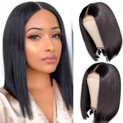 China 10A Density Silky Straight Natural Black Grade Wig 150%180%230% Brazilian Raw Virgin Lace Front Human Hair Wigs Lead Wave Style Wig for sale