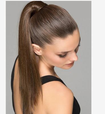 China X-Ring Straight Hair Ponytail For Women Color Magic Synthetic Hair Ponytails for sale