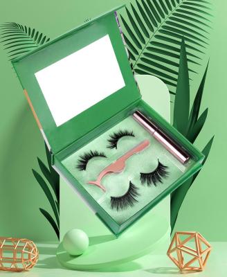 China Colorful Individuala False Eyelashes 3d Tapered Magnetic Eyelash Box Packaging for sale